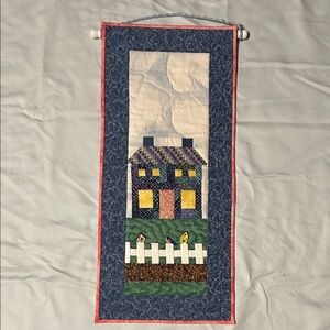 Quilted wall hanging